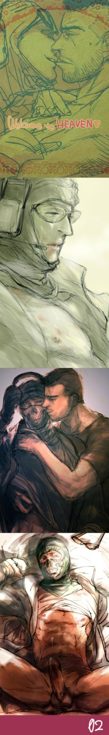 artist_request call_of_duty comic gay ghost_(modern_warfare_2) john_mactavish male male_only rule34 simon_riley soap_(modern_warfare_2) tagme yaoi