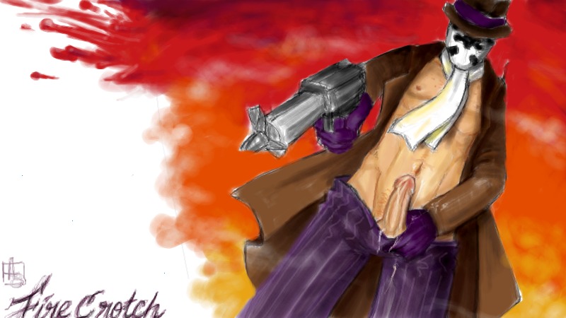 dc dc_comics male male_only rorschach rule34 tagme watchmen