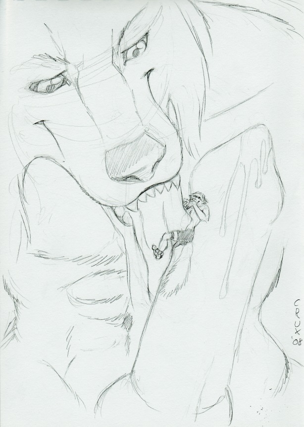 2008 anthro bodily_fluids canid canine canis crux_(artist) cum domestic_cat domestic_dog duo e621 erection extreme_size_difference eye_contact felid feline felis genital_fluids genitals grin hybrid larger_male licking looking_at_another male male/male male_penetrated male_penetrating male_penetrating_male mammal monochrome nervous oral penetration penile penis penis_lick sex size_difference smaller_male smile tail tongue tongue_out wolf