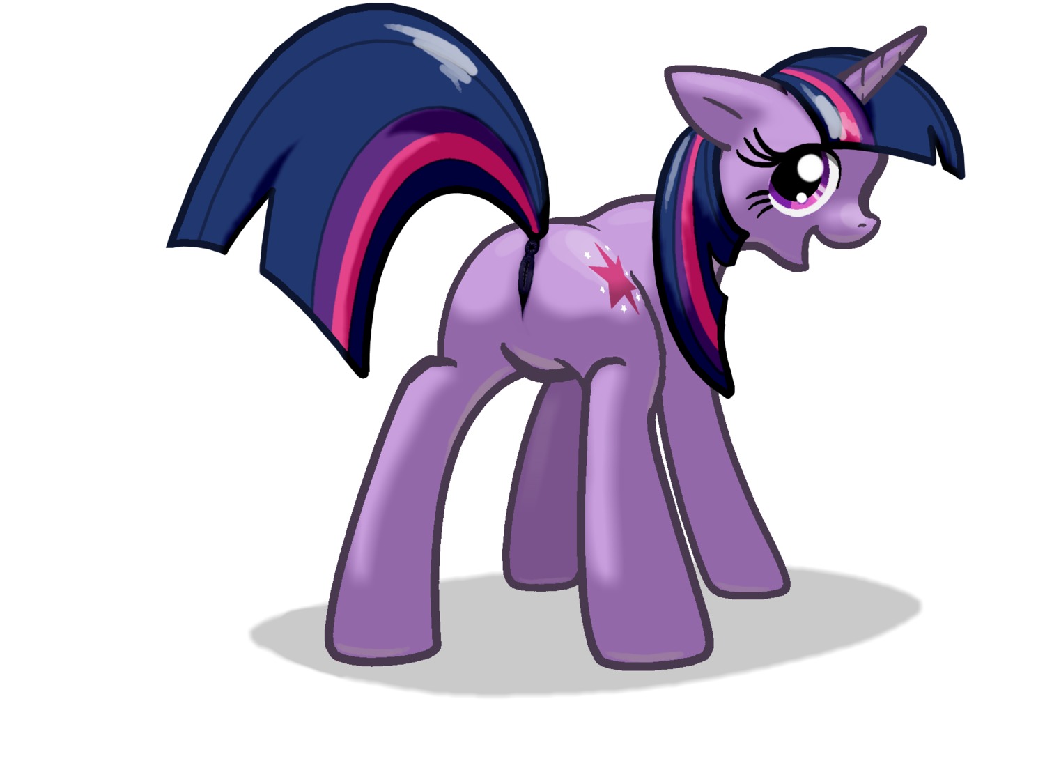 equine female feral friendship_is_magic horse my_little_pony pony purple_hair rule34 smooth_skin tagme twilight_sparkle_(mlp) unicorn