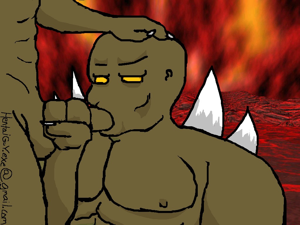 2boys demon doom hentaiguy imp_(doom) male male_only rule34 tagme yaoi