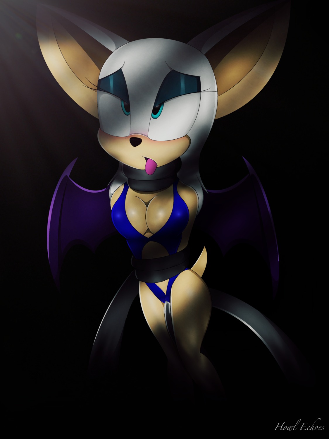 3:4 absurd_res anal anal_penetration anthro asphyxiation bat black_nose blue_eyes bodily_fluids breasts choking cum cum_in_vagina cum_inside digital_media_(artwork) e621 female genital_fluids hi_res howl_echoes mammal membrane_(anatomy) membranous_wings open_mouth penetration rouge_the_bat sega solo sonic_the_hedgehog_(series) tentacles vaginal vaginal_penetration wings