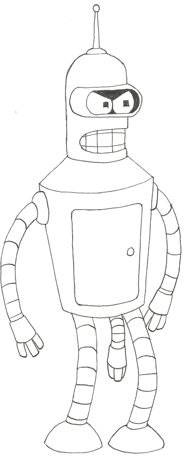 bender_bending_rodriguez futurama male mylasergoesbew robot rule34 tagme