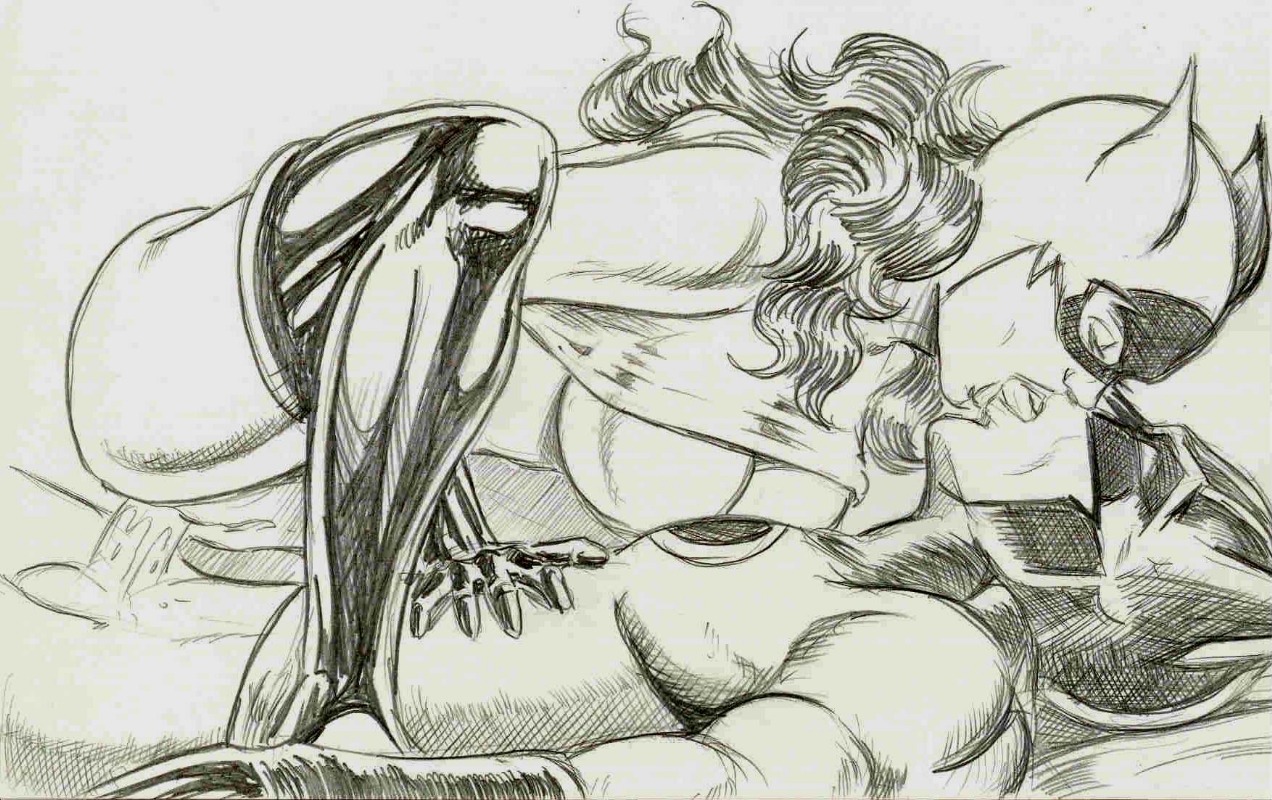 1boy 1girls batman batman_(bruce_wayne) batman_(series) bruce_wayne catwoman cowgirl_position dc dc_comics female kiss kissing male peter_temple pussy rule34 selina_kyle tagme vaginal_penetration