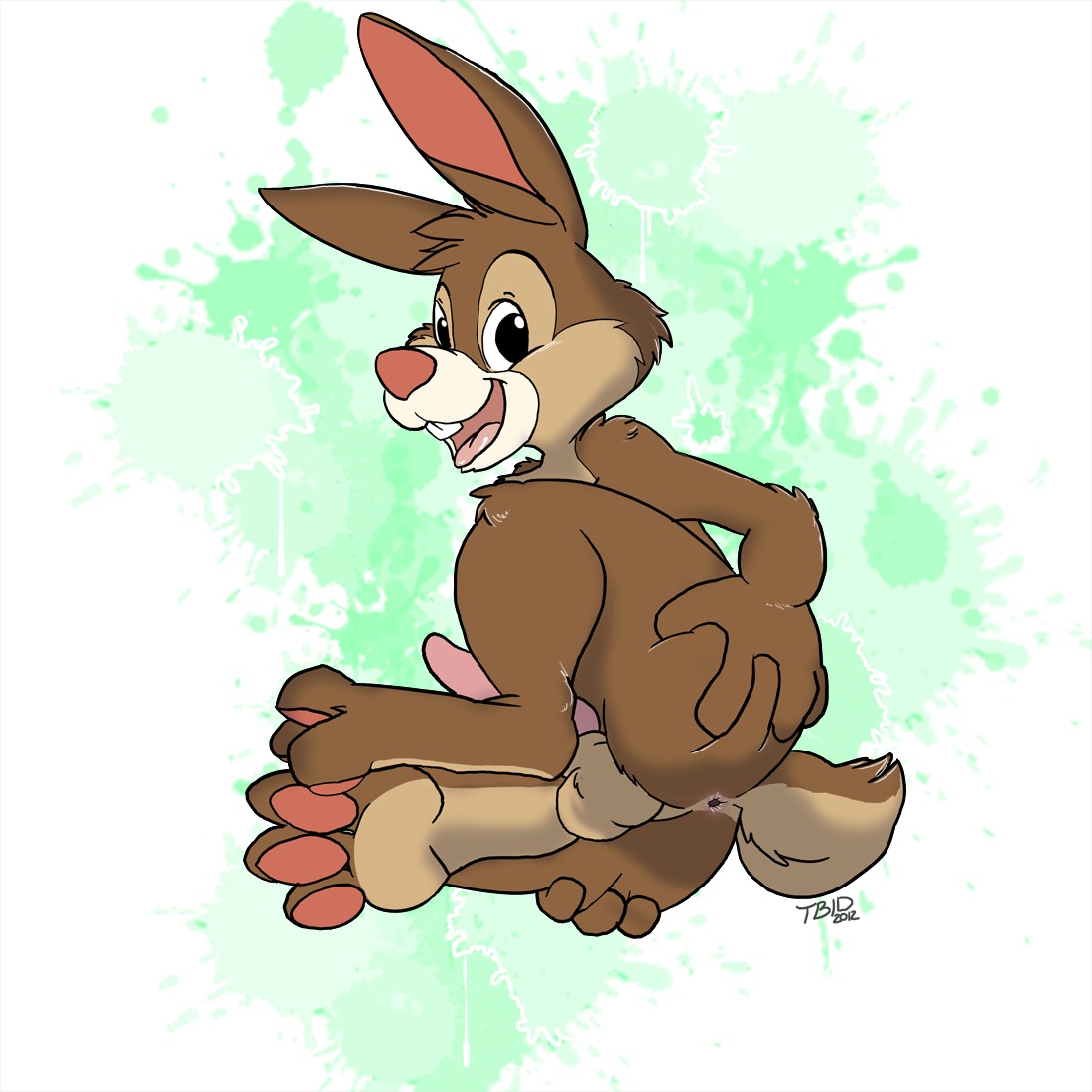 anus balls br'er_rabbit celestial disney male male_only penis rule34 song_of_the_south tagme testicles