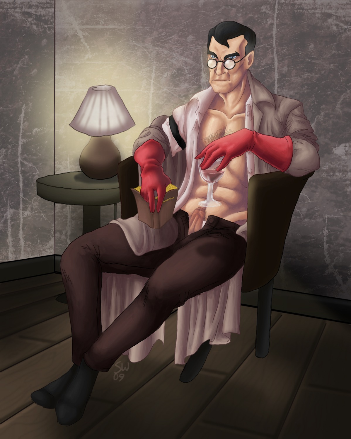1boy bad_anatomy boner clothed combat_baby fake_arms forced_masculinization male male_only medic_(team_fortress_2) rule34 solo team_fortress_2 where_is_your_god_now