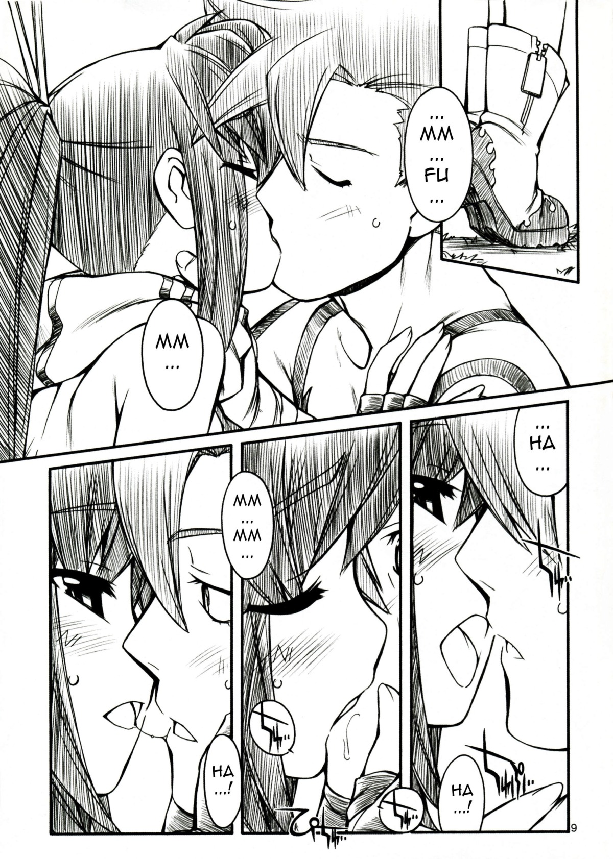 comic female kamina rule34 tagme tengen_toppa_gurren_lagann yoko_littner