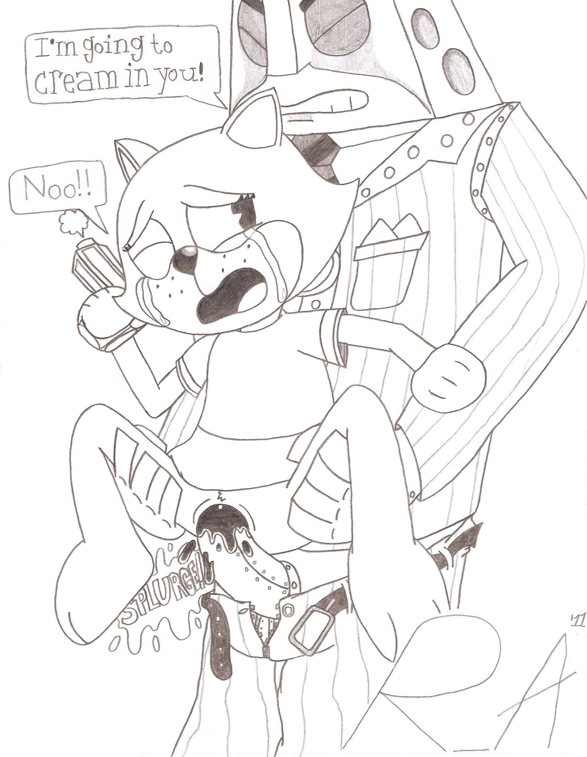 2011 big_cheese big_cheese_ cat cog_(toontown) crying cum cum_in_pussy cum_inside disney english_text feline female lineart male monochrome penis pussy random_anon rape robot rule34 sex size_difference speech_bubble straight tagme tears text toontown toontown_cat toontown_online unwanted_cumshot vaginal_penetration