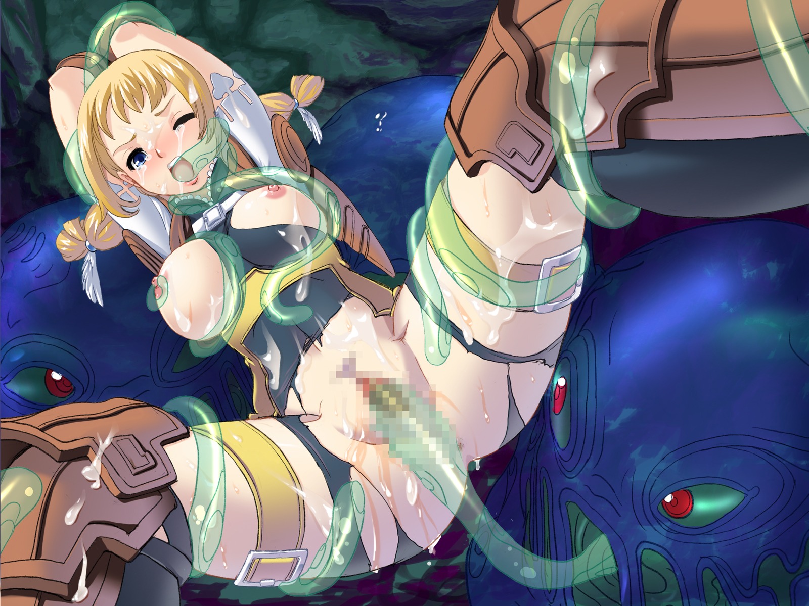 1girls 2d censored female final_fantasy final_fantasy_xii flan_(final_fantasy) human human_female penelo pussy rule34 sex tagme