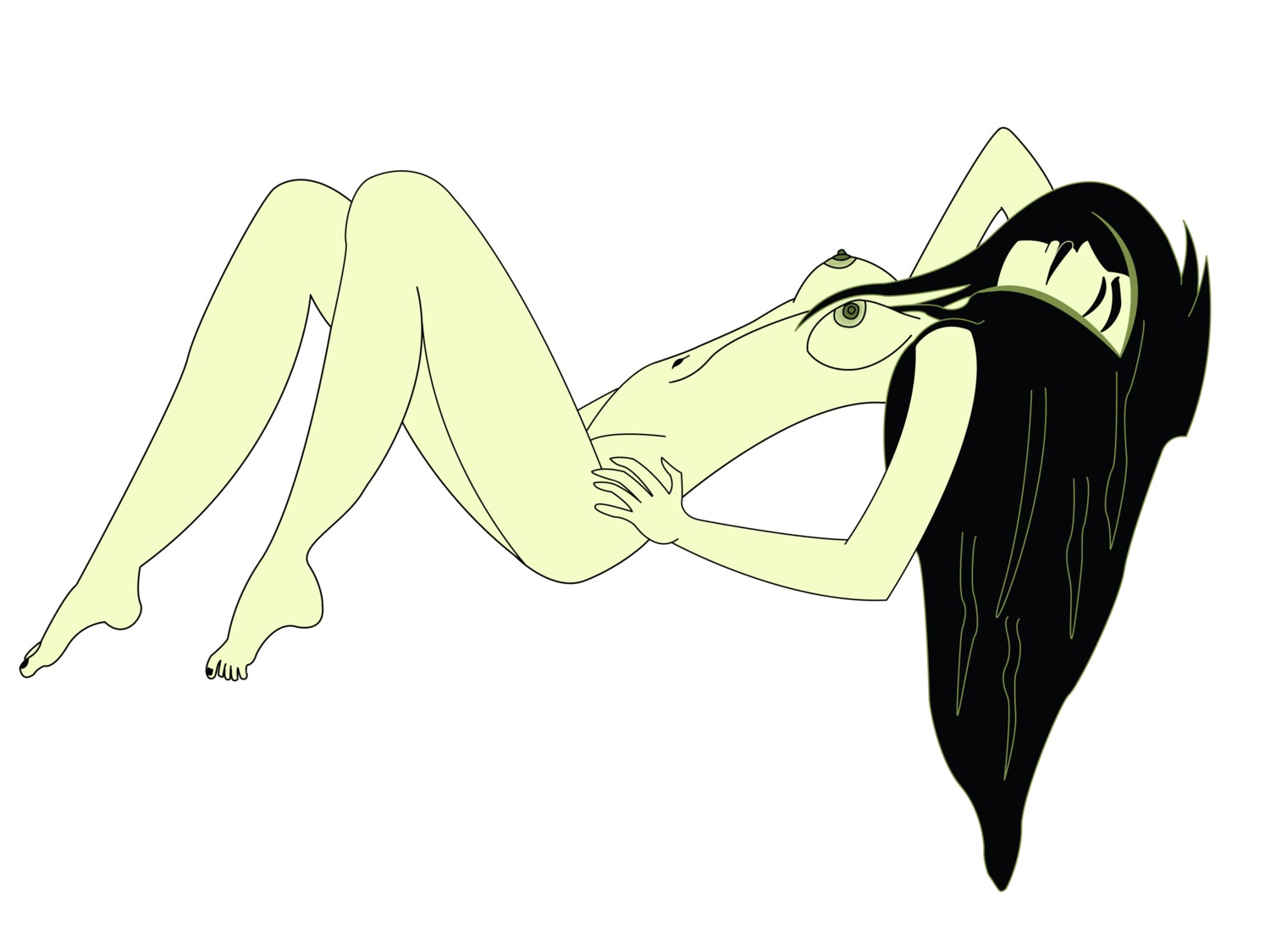 disney female female_only human kim_possible nipples rule34 shego solo straight_hair tagme