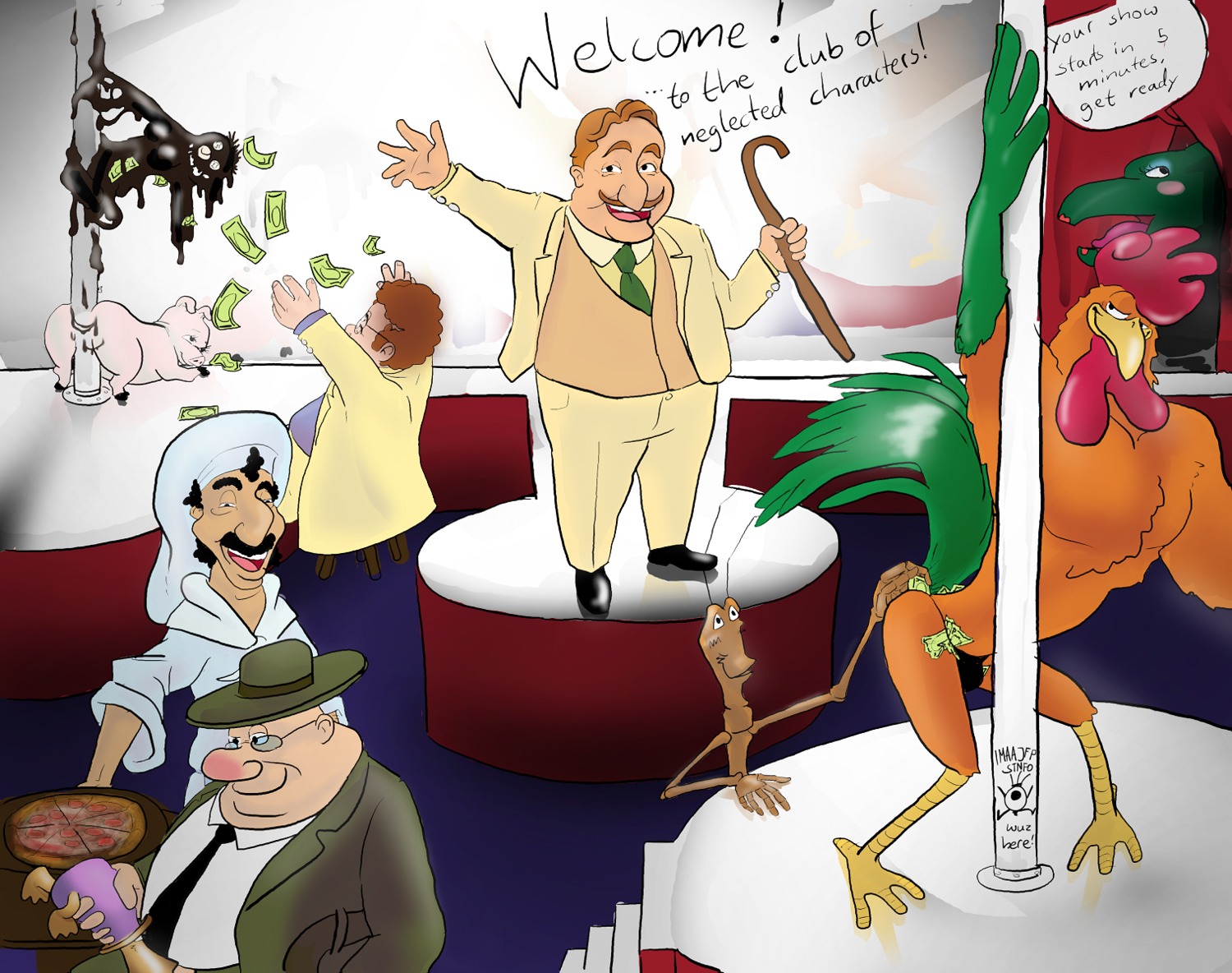 a_bug's_life alice_in_wonderland alice_in_wonderland_(1951_film) allan-a-dale ass avian big_daddy_la_bouff bird blowjob bulge chicken clothing color crossover disney english_text fantasia fellatio fur furry gay glasses hen_wen horn_duck_(disney) human imaajfpstnfo indoors joe_the_chef lady_and_the_tramp male male_only masturbation mr._snoops multiple_boys multiple_males oral pixar ranger_j._audubon_woodlore robin_hood_(disney) rule34 rule_63 slim song_of_the_south stripper stripper_pole sucking tagme tar_baby text the_black_cauldron the_princess_and_the_frog the_rescuers underwear yaoi