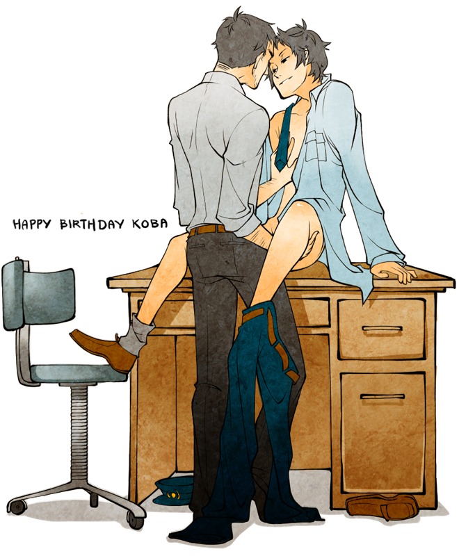 2boys dojima_ryotaro gay male male/male male_only megami_tensei persona persona_4 rule34 tagme tohru_adachi yaoi
