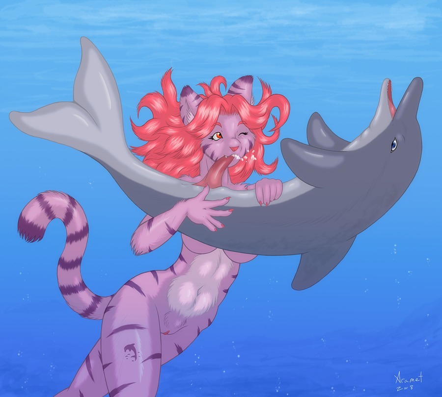 animal_genitalia animal_penis anthro anthro_on_feral anthro_penetrated anus aquatic aramet bestiality blue_eyes bodily_fluids cetacean cetacean_genitalia cetacean_penis cum cum_in_mouth cum_inside dolphin duo e621 erection felid fellatio female female_on_feral female_penetrated feral feral_penetrating feral_penetrating_anthro fully/fully_submerged fully_submerged genital_fluids genitals hair interspecies male male/female male_on_anthro male_penetrating male_penetrating_female mammal oceanic_dolphin one_eye_closed oral oral_penetration penetration penile penis pink_hair purple_body purple_skin red_eyes sex sex_in_water tapering_penis tattoo toothed_whale underwater underwater_sex vulva water wide_hips