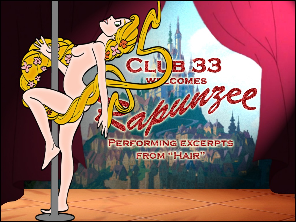areolae ass braid breasts character_name col_kink disney erect_nipples female female_only flower french_braid human long_hair nipples nude pole_dancing rapunzel rule34 small_breasts solo straight_hair stripper_pole tangled text