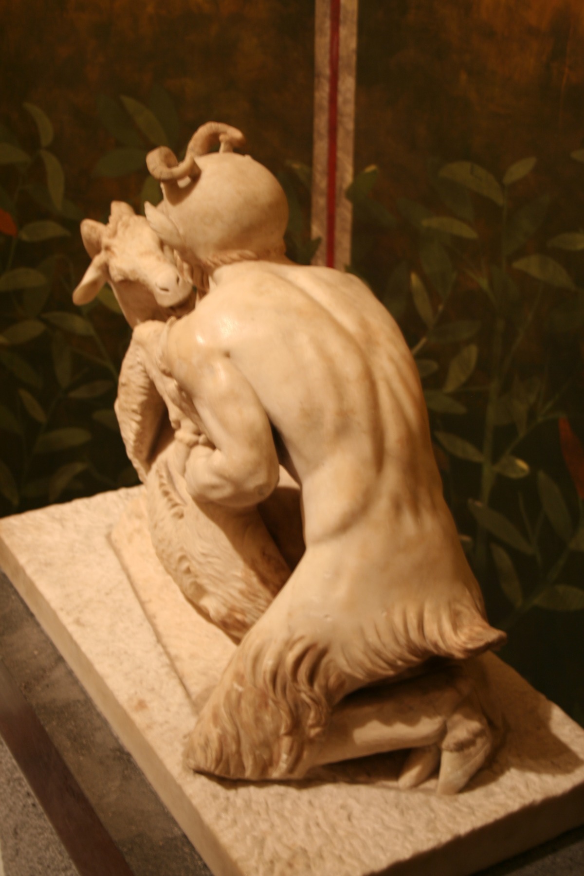 1st_century_bc 2:3 absurd_res ancient_art ancient_rome anonymous_artist anvil_position before_common_era bestiality bovid caprine deity duo e621 erection european_mythology female feral from_front_position genitals goat grandfathered_content greek_mythology hi_res hooves horn humanoid humanoid_on_feral hybrid interspecies legs_up lying male male/female mammal mythology on_back pan_(mythology) pan_copulating_with_a_she-goat penis real roman satyr sculpture sculpture_(artwork) sex statue traditional_media_(artwork) unknown_artist