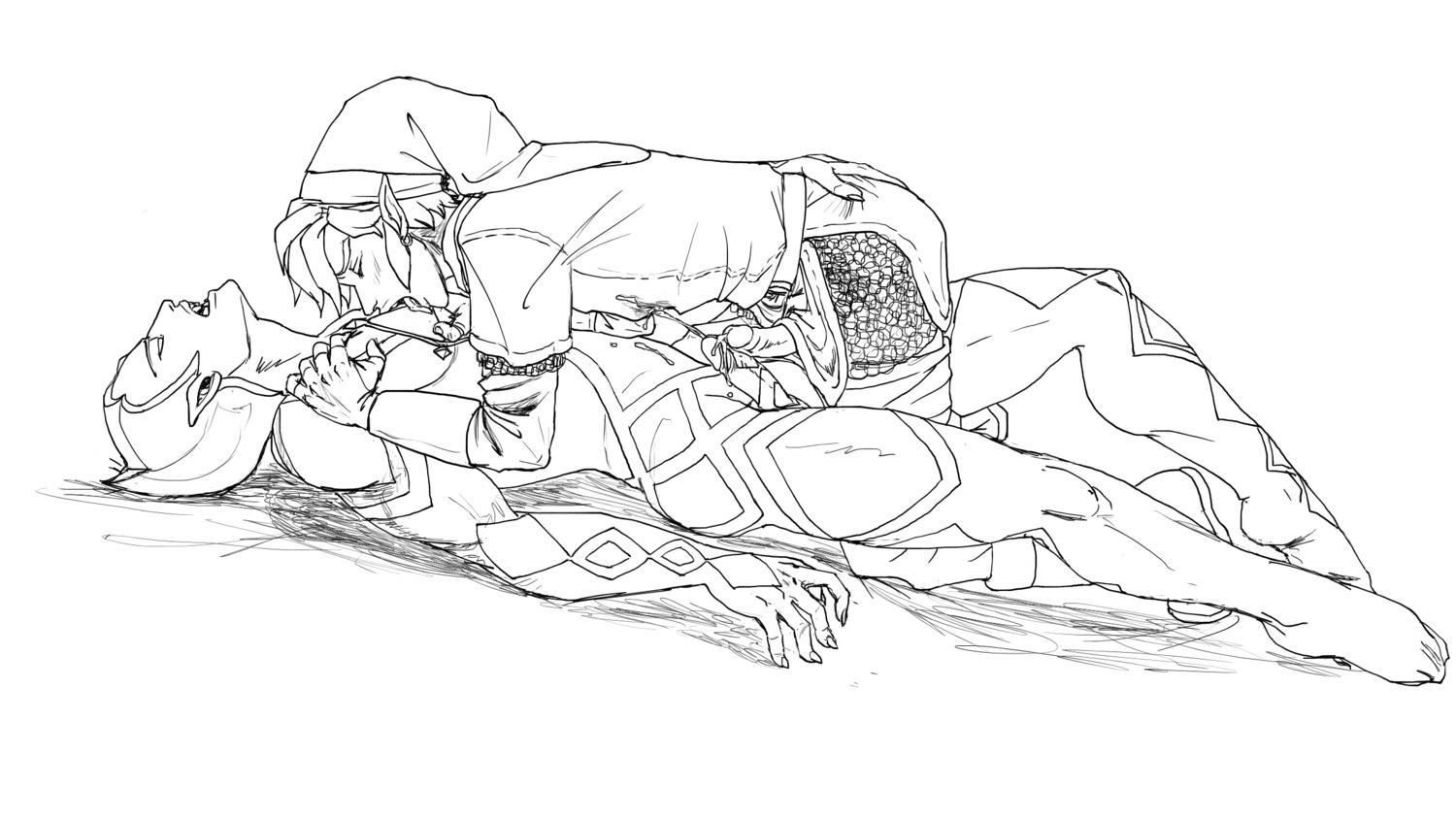 gay ghirahim jeredulevenin link male male_only rule34 skyward_sword the_legend_of_zelda yaoi
