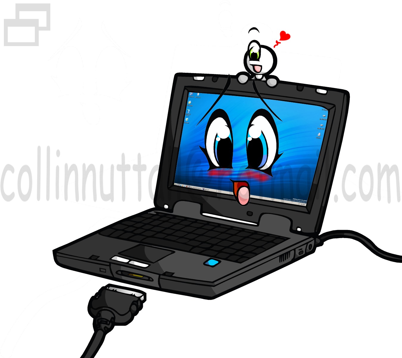 female inanimate laptop rule34 slushy tagme usb webcam
