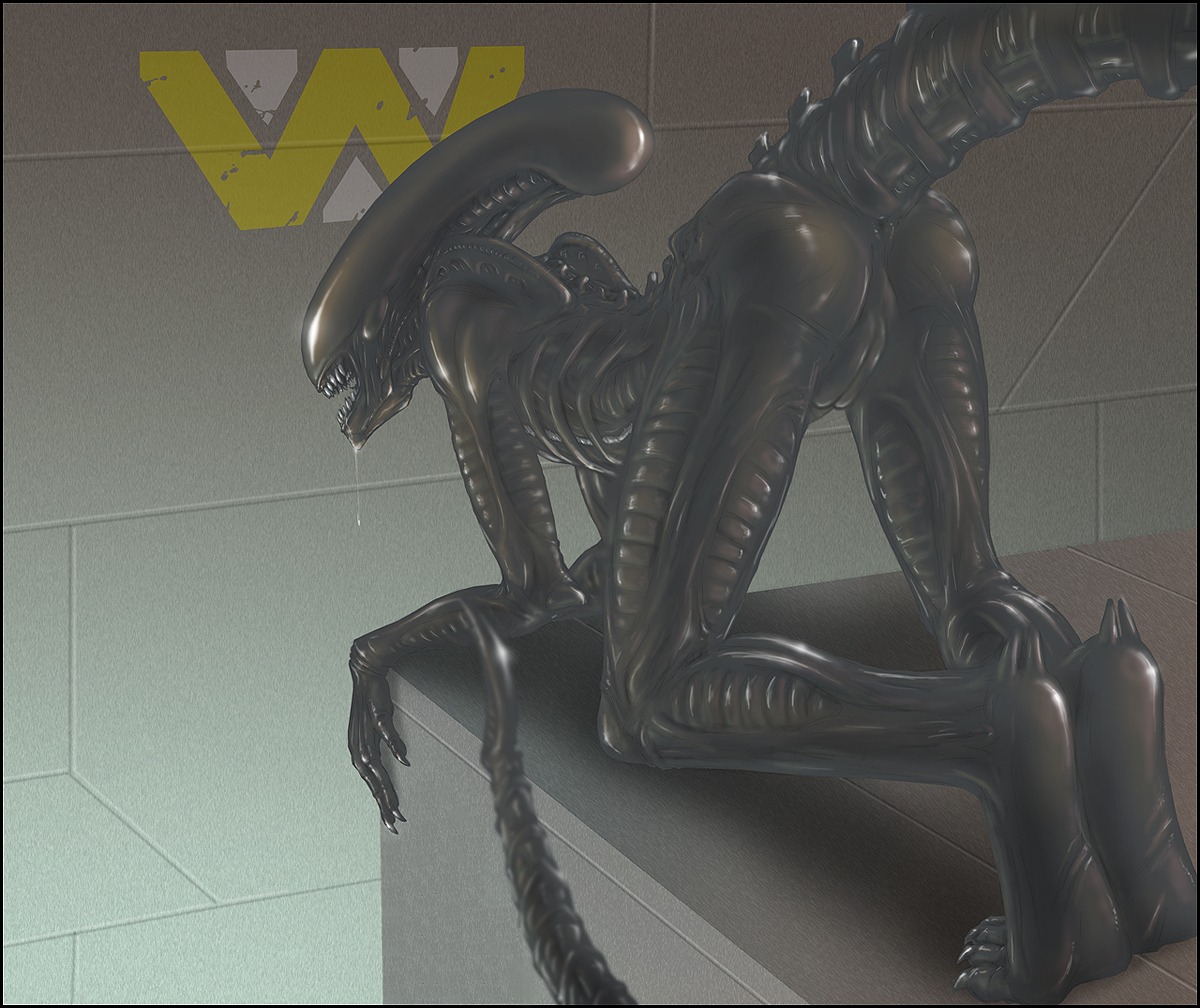 1girls 2d alien alien_(franchise) all_fours anus ass bone claws exoskeleton feet female female_only female_xenomorph from_behind open_mouth presenting presenting_hindquarters pussy rule34 saliva soles solo solo_female teeth xenomorph zen