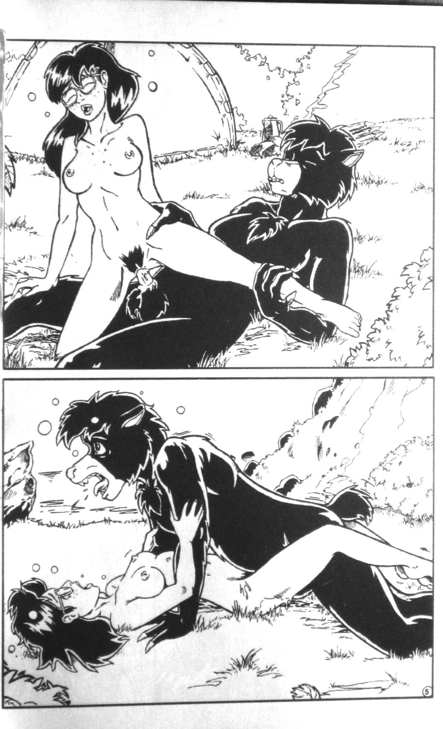 bear bear_baiting comic cunnilingus female handjob human interspecies kissing male molestation monochrome oral oral_sex page_5 page_number penis pussy rule34 sex straight style_wager surprised teasing unshaved_pussy vaginal_penetration