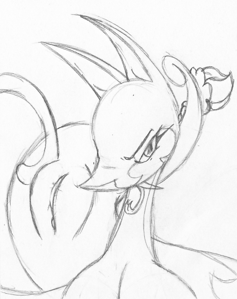 female female_only front_view monochrome nude pok&eacute;mon_(species) pokemon pokemon_(species) pussy rule34 serperior sketch solo tagme vulva