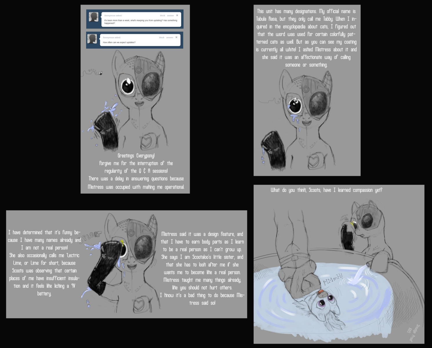 android asphyxiation bdsm black_background bondage bound comic digital_drawing_(artwork) digital_media_(artwork) drowning duo e621 female feral friendship_is_magic genitals grey_background hasbro hi_res machine my_little_pony partially_submerged restraints robot scootaloo_(mlp) simple_background smudge_proof solo_focus straitjacket tabula_rasa_(character) vulva water young young_female young_feral