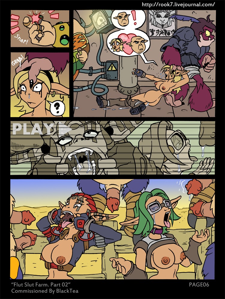 accessory akabur ashelin babak_(jak_and_daxter) bestiality bodily_fluids breasts brutter_(jak_and_daxter) butt cleavage clothed clothing comic cum cum_in_vagina cum_inside e621 elf english_text erection eyewear female female_on_feral feral flut_flut gangbang genital_fluids genitals goggles group group_sex headband heart_symbol humanoid humanoid_on_feral interspecies jak_and_daxter keira_(jak_and_daxter) lurker_(jak_and_daxter) male male/female naughty_dog nipples open_mouth penis sex sony_corporation sony_interactive_entertainment tess_(jak_and_daxter) text