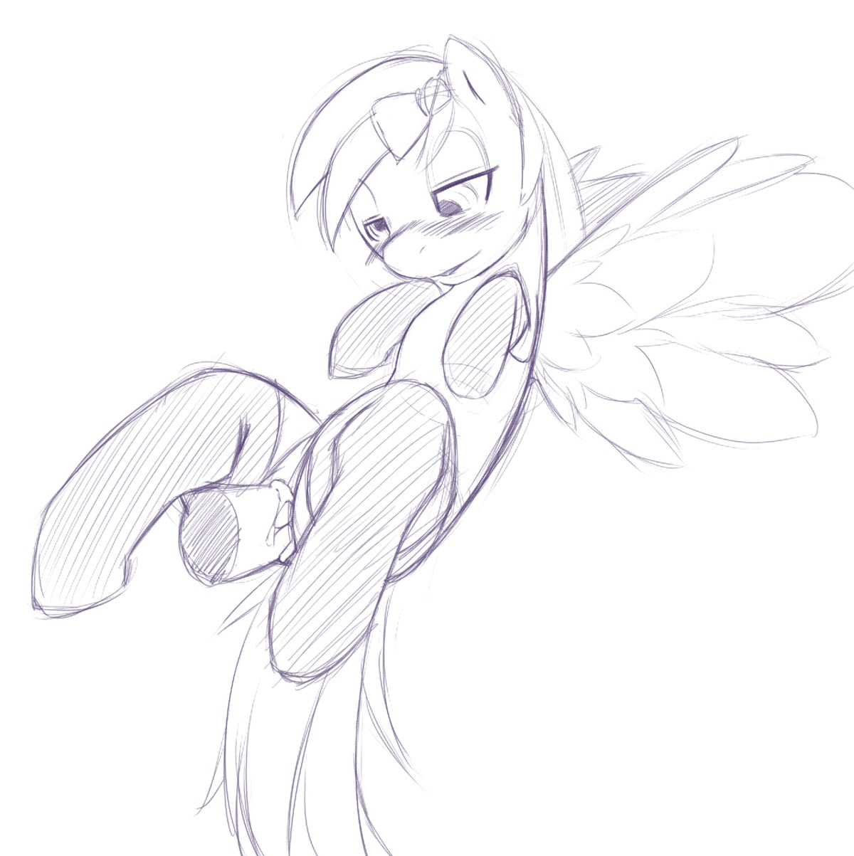 derpy_hooves equine female feral florecentmoo friendship_is_magic horse my_little_pony pegasus pony rule34 smooth_skin tagme wings