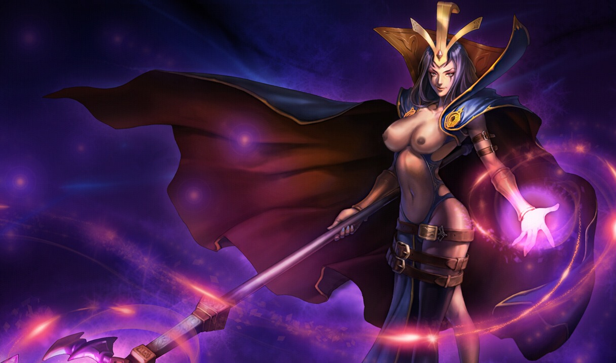 breasts female league_of_legends leblanc rule34 tagme