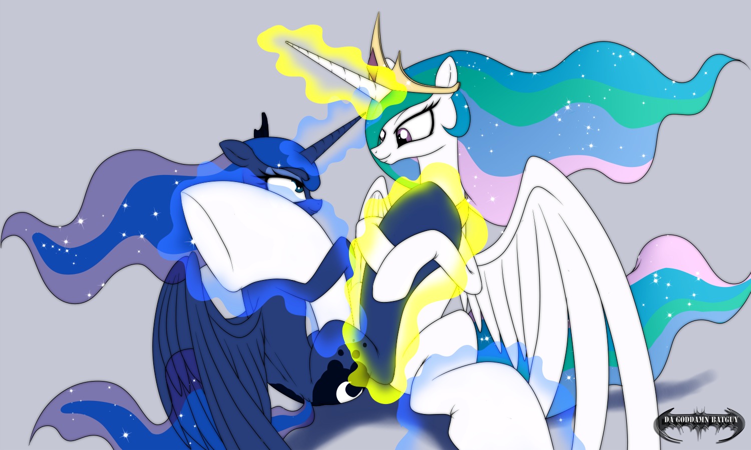 2013 5:3 blue_eyes blue_hair da_goddamn_batguy duo e621 equid equine eye_contact feathered_wings feathers female female/female feral feral_on_feral friendship_is_magic genitals hair hasbro horn incest_(lore) long_hair looking_at_another mammal multicolored_hair my_little_pony mythological_creature mythological_equine mythology pink_eyes princess_celestia_(mlp) princess_luna_(mlp) sex sibling_(lore) sister_(lore) sisters_(lore) smile tribadism vaginal vulva winged_unicorn wings