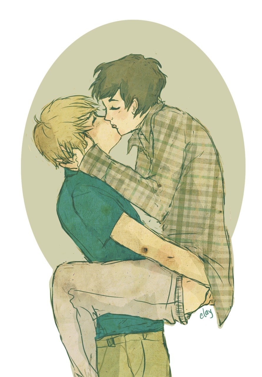 artist_request glee_(tv_series) kurt_hummel male male_only rule34 sam_evans teenage_male