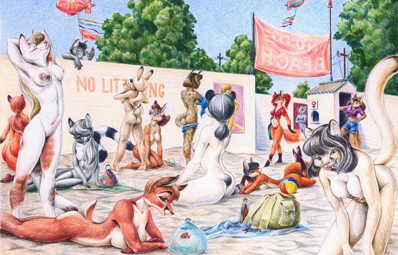 accessory anthro aquatic bag ball barely_visible_genitalia barely_visible_vulva bassariscus beach beach_ball bear bent_over big_breasts black_body black_fur black_hair black_nose blonde_hair bottle bottomwear bottomwear_down breasts brown_body brown_fur brown_hair butt cacomistle canid canine casual_nudity clothed clothed/nude clothed_female clothing clothing_lift cloud container deer detailed_background domestic_cat e621 ear_piercing english_text eugene_arenhaus eyebrows eyelashes eyes_closed eyewear felid feline felis female fish flag fluffy fluffy_tail fox front_view frown fur genitals giant_panda glasses gloves_(marking) grey_body grey_fur grey_hair group hair hair_accessory hairband half-closed_eyes hand_on_hip hands_behind_head hanging_breasts inflatable jewelry lagomorph leg_markings leporid logo long_hair lying lynx male mammal markings mcdonald's narrowed_eyes navel necklace nipple_piercing nipples nude nude_beach nude_female on_front on_side on_towel open_mouth open_smile orange_body orange_fur outside pants pants_down partially_clothed piercing pink_nipples pink_nose plant ponytail pool_toy poster procyonid public public_nudity rabbit raccoon rear_view red_hair ring_(marking) ringed_tail sand seaside shirt shirt_lift short_hair short_tail shorts sitting skimpy sky slim smile social_nudity socks_(marking) spots spotted_body spotted_fur standing stretching striped_markings striped_tail stripes sunglasses surprised tail tail_markings tan_body tan_fur teeth text topless topwear towel tree undressing vulva walking water whiskers white_body white_fur