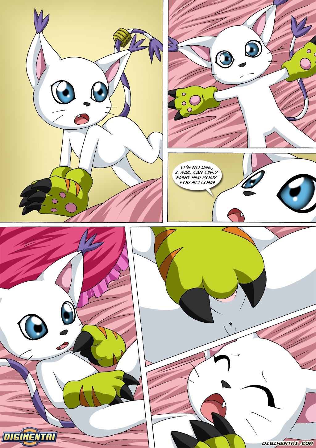 anus digimon feline female gatomon masturbation pussy rule34 spreading