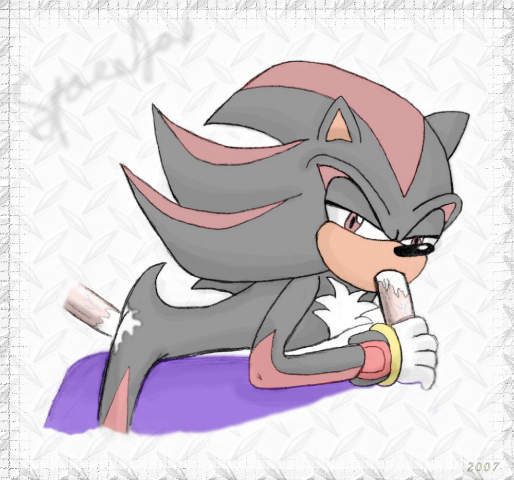 black_fur color cum fellatio fur furry gloves hedgehog insertion male male_only multiple_males nude oral penis red_fur rule34 sega sex shadow_the_hedgehog side_view sonic_(series) sonic_the_hedgehog_(series) spacefoxy yaoi