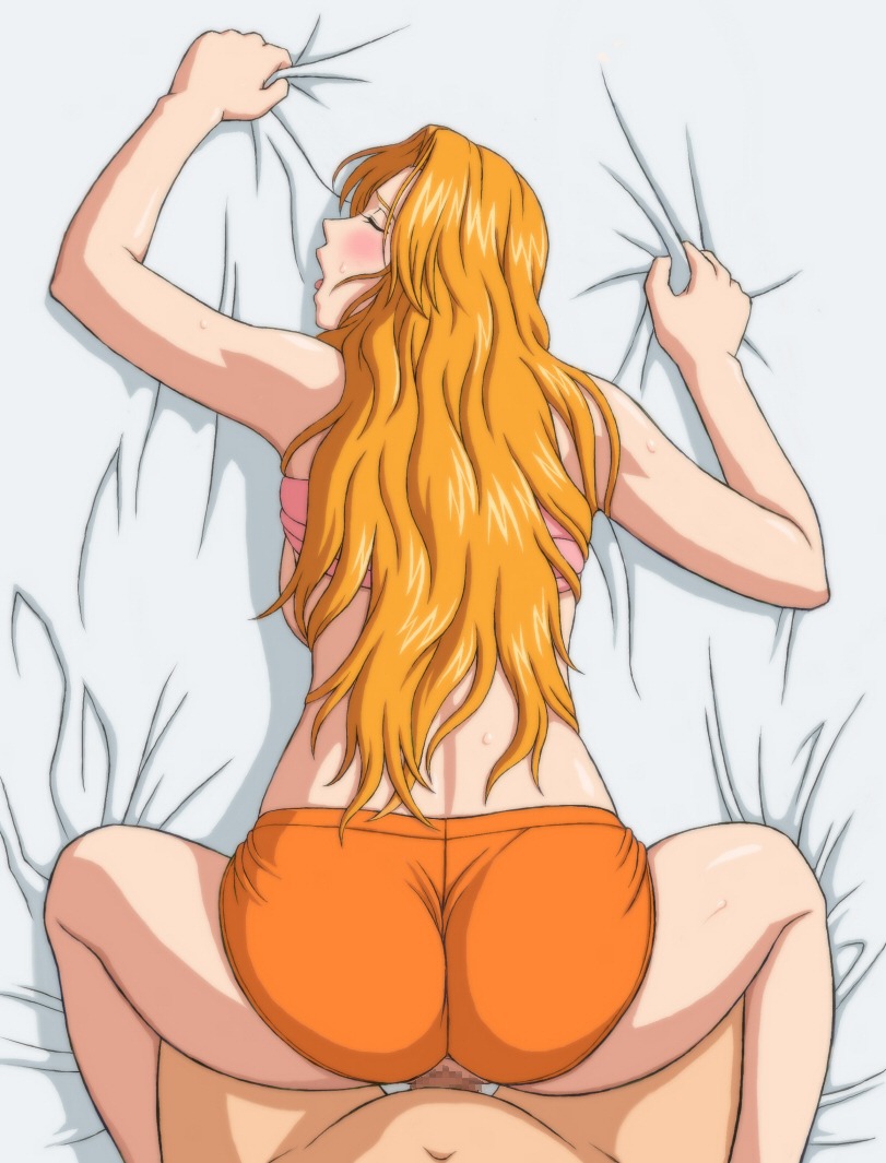 1boy 1girls abs adult_and_teenager age_difference alternate_version_available aroused ass bed bed_sheet bent_over bleach blush breast_press breasts breasts_out censored closed_eyes clothed_sex clothing_aside crotchless crotchless_panties doggy_style excited face_down_ass_up female female_focus fit fit_female fucked_silly happy_sex human human_female human_male ichigo_kurosaki light-skinned_female light_skin long_hair looking_pleasured male male_penetrating matsumoto_rangiku mature_female navel older_female older_female_and_younger_male on_bed open_clothes open_mouth orange_hair panties passionate penis pov pussy rule34 sex sex_from_behind sheet_grab sheets shirt_lift shorts sideboob slim_waist sweat teenager thick_thighs tongue tongue_out underwear vaginal_penetration wholesome wide_hips x_bokkis younger_male