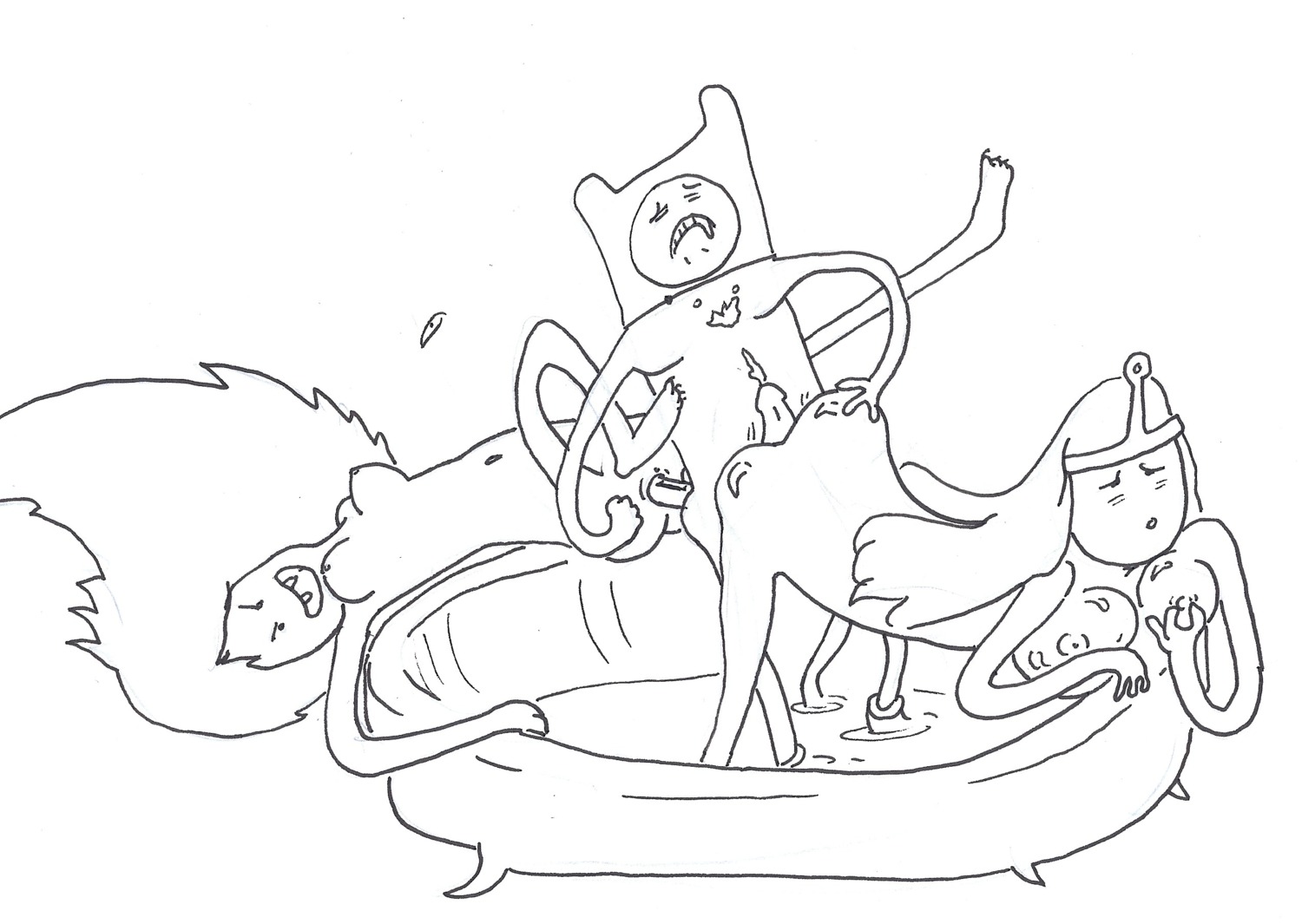 1boy 2010 2girls adventure_time all_fours alternate_breast_size anal anal_insertion anal_penetration anal_sex areola areolae artist_request ass assjob bathtub bathtub_sex bear_hood belly bellybutton big_breasts black_and_white blush breasts buttjob cartoon_network closed_eyes crown cum cumshot dildo dildo_in_ass dildo_in_pussy ejaculation excited fangs feet feet_up female ffm_threesome finn_the_human floating hand_on_ass hand_on_breast happy happy_sex hat huge_breasts line_art long_hair male marceline medium_breasts monochrome nipples nude nude_female nude_male on_model open_legs open_mouth orgasm orgasm_face pegging penis princess princess_bubblegum pussy rule34 sex simple_background skinny_female small_breasts smile standing straight straight_hair unknown_artist vampire very_long_hair water white_background