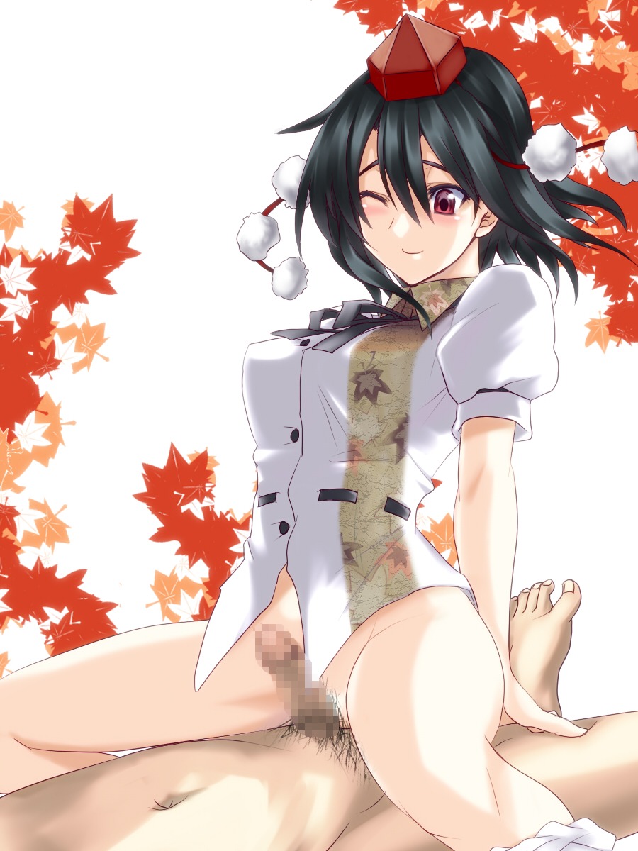 female rule34 shameimaru_aya tagme touhou