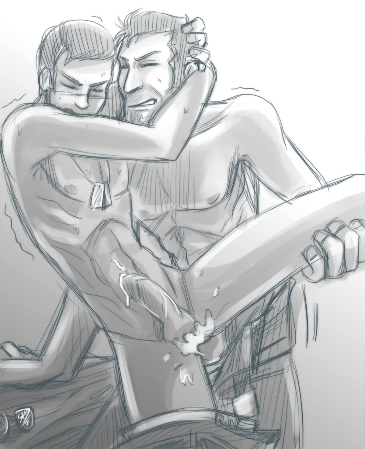 2boys anal darklitria gay iliketobonkitbonkit male male_focus male_only rule34 scout_(team_fortress_2) sniper_(team_fortress_2) tagme team_fortress_2 yaoi