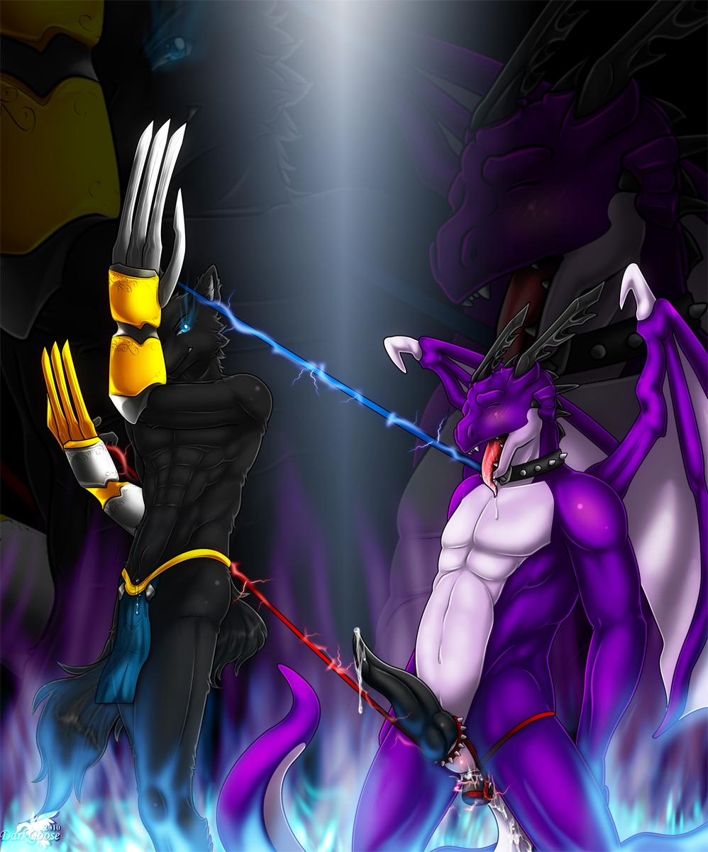 anal anal_penetration anthro anus blue_eyes butt canid canine darkgoose dildo dragon duo e621 erection genitals hi_res horn male male/male male_penetrated male_penetrating male_penetrating_male mammal membrane_(anatomy) membranous_wings mythological_creature mythological_scalie mythology orgasm penetration penis scalie sex sex_toy strapped_in_toy tail wings