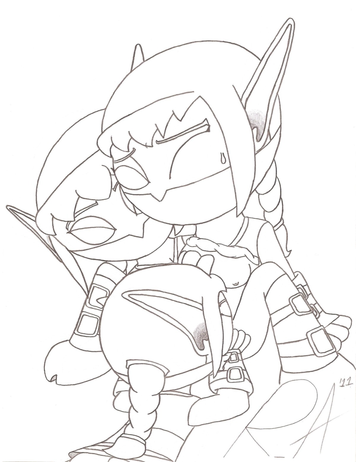 female random_anon rule34 skylanders spyro_the_dragon stealth_elf tagme