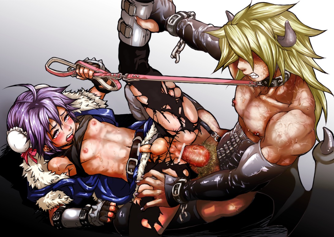 2boys anal censored clothed_sex clothing collar demon demon_boy gay hato_mochi horns incubus leash male male_only penis ragnarok_online rule34 shirt_lift stalker tagme torn_clothes yaoi
