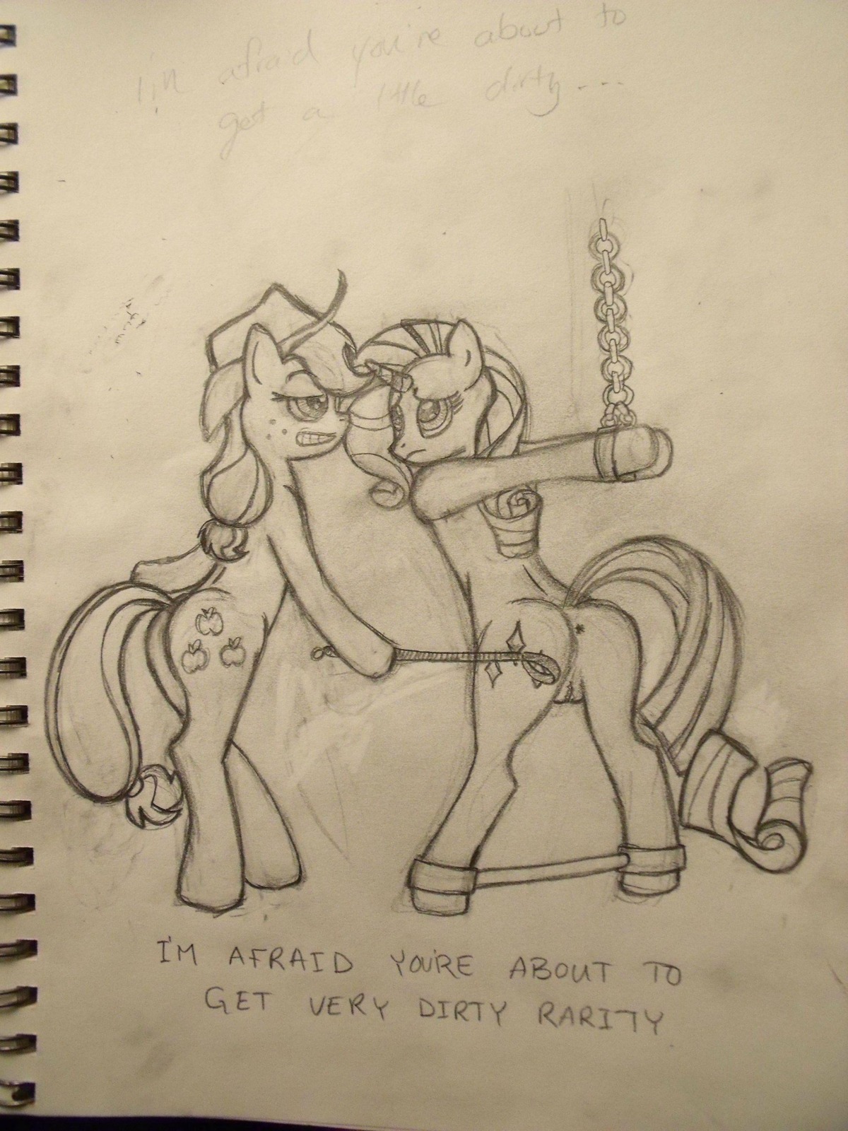 applejack_(mlp) earth_pony equine female female_only friendship_is_magic fur horse multiple_females my_little_pony pony rarity_(mlp) rule34 smooth_skin tagme unicorn yuri