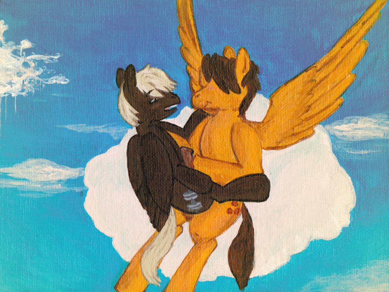 dumb_bell dumb_bell_(mlp) equine feral friendship_is_magic hoops hoops_(mlp) horse male male_only my_little_pony pegasus pony rule34 straight_hair written_waiver