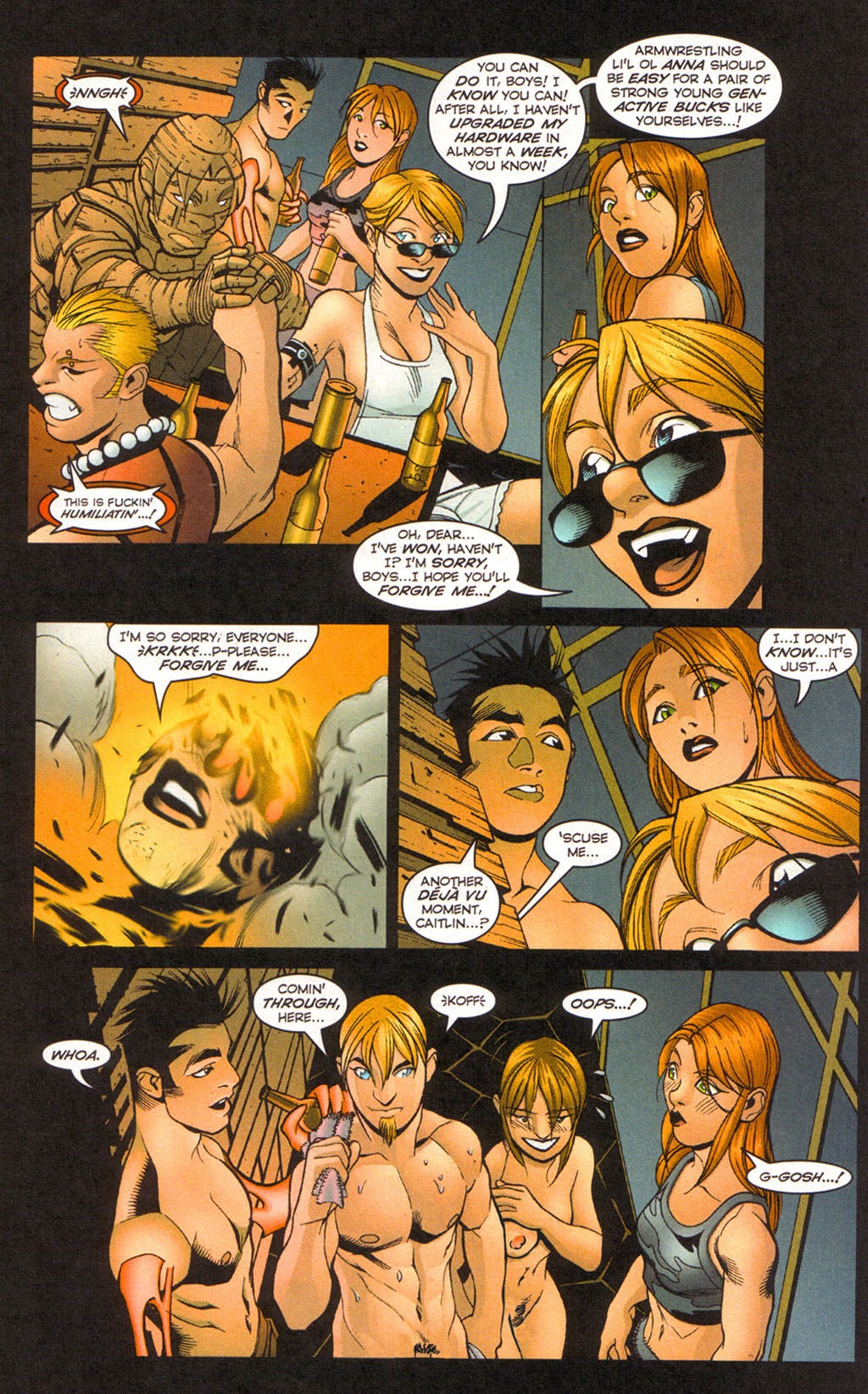 abs anna_(gen&sup1;&sup3;) breasts burnout caitlin_fairchild comic dc dc_comics edit female freefall_(gen&sup1;&sup3;) gen&sup1;&sup3; human jason_martin male muscular muscular_male nate_(gen&sup1;&sup3;) nude_filter rick_mays rule34 tagme trauma_queen un-censor wildstorm_fx