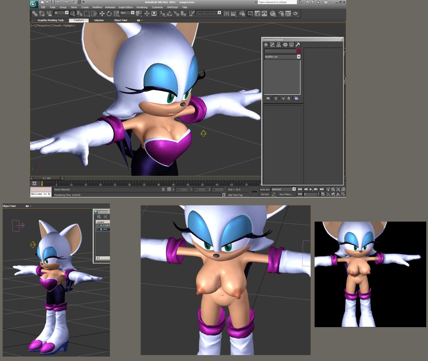 3d_(artwork) anthro bat breasts digital_media_(artwork) e621 english_text female hi_res mammal nipples rouge_the_bat sega solo sonic_the_hedgehog_(series) text unfinished zareste