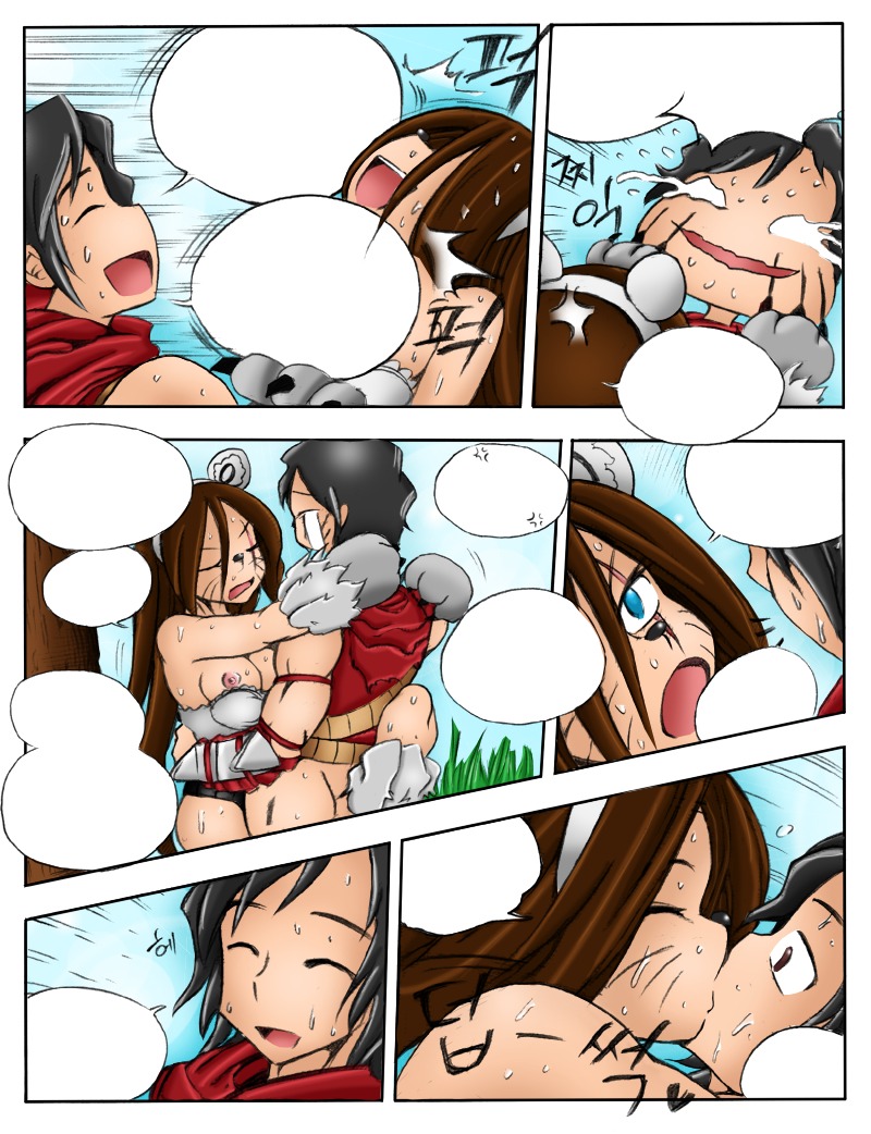 blood_moon_series blood_moon_shen comic female harrowing_series katarina_du_couteau kimmundo kitty_cat_katarina league_of_legends rule34 shen straight tales_from_the_rift_series