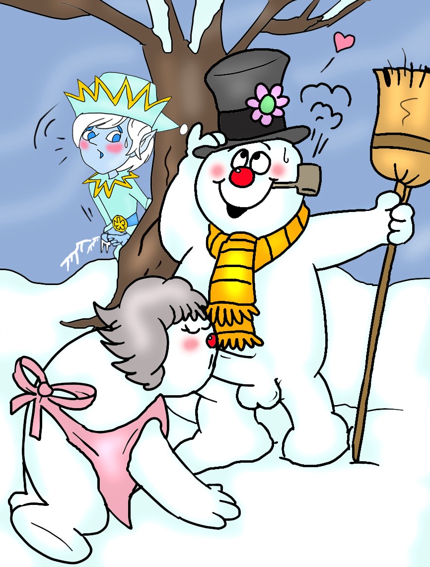 balls blowjob crystal dick female frosty_the_snowman jack_frost jack_frost_(rankin-bass) male masturbation outdoors outside penis pervert rankin-bass rule34 snowman sucking sucking_penis tagme watching