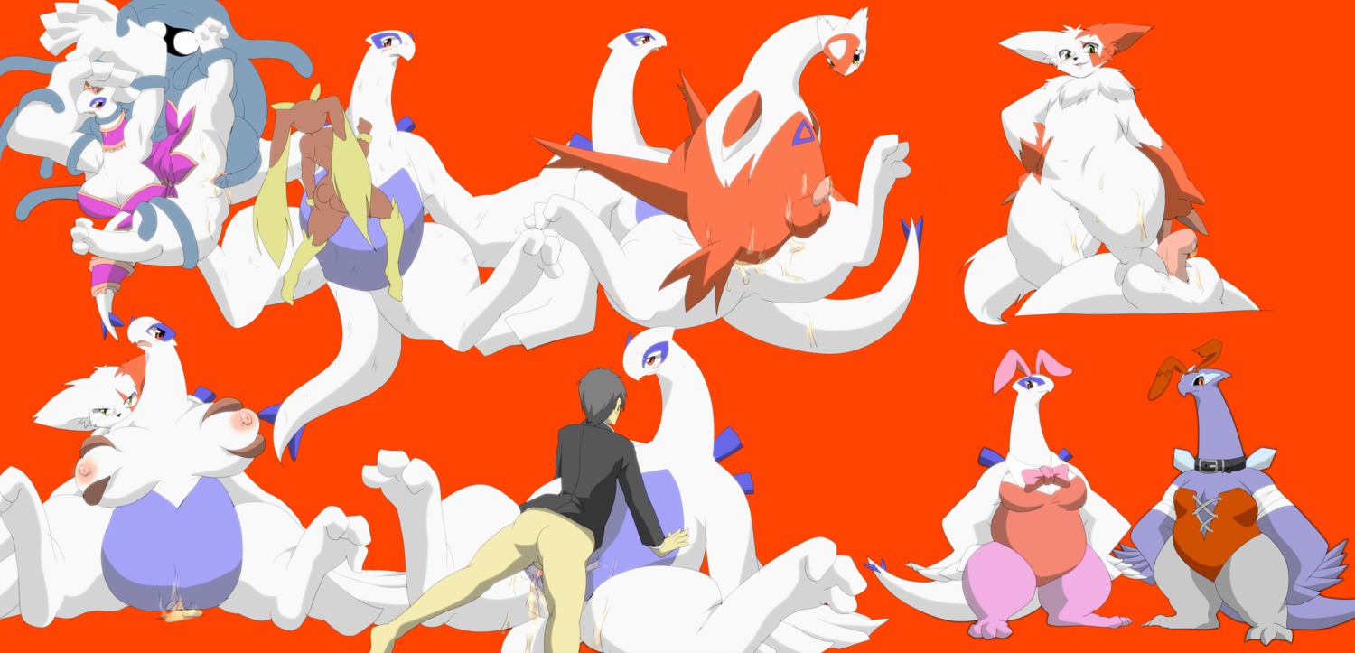 female latias legendary_pokemon lopunny lugia pokemon pokemon_(species) rule34 rule_63 shadow_lugia shadow_pokemon zangoose