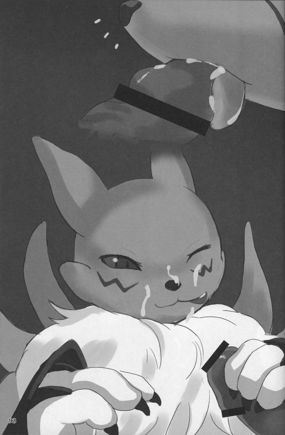anthro canine censored digimon digimon_(species) female fox fur furry male renamon rule34 straight tagme