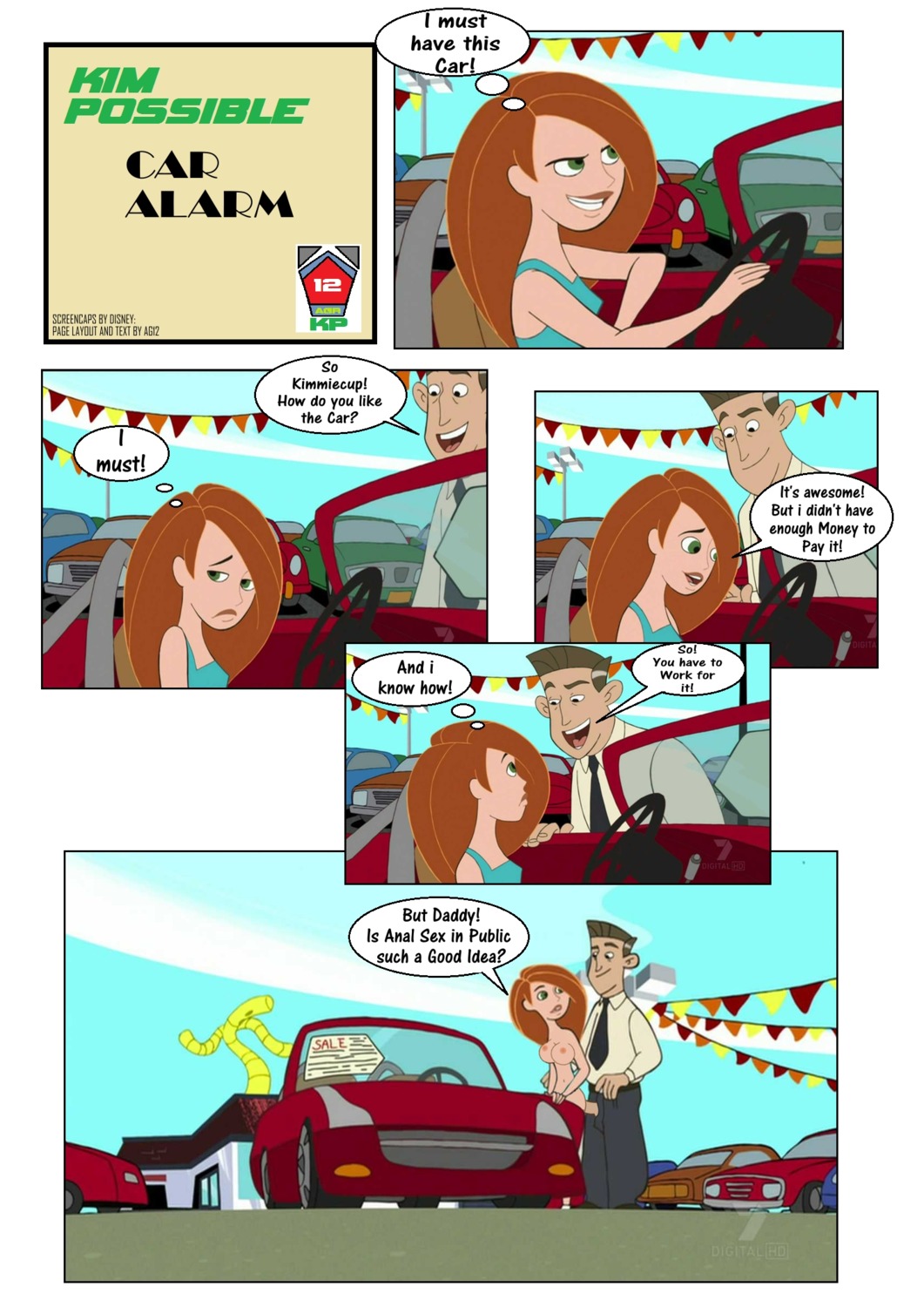 cheating_husband comic disney disney_channel father_and_daughter female human incest james_timothy_possible kim_possible kimberly_ann_possible male nipples rule34 straight straight_hair tagme