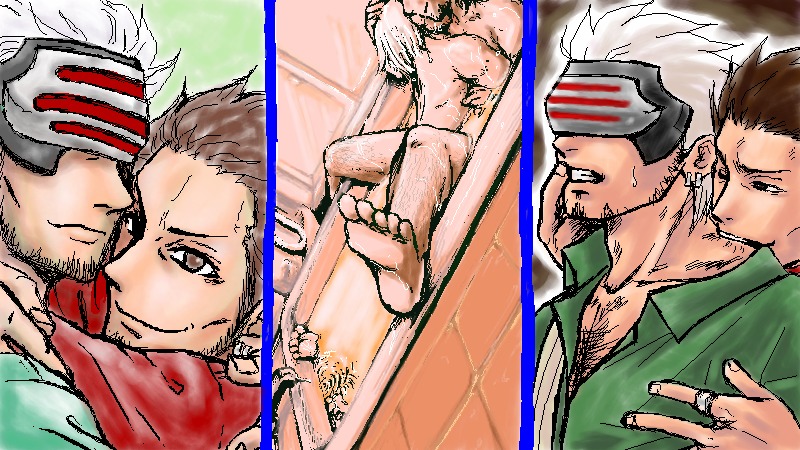 2boys diego_armando gay godot gyakuten_saiban human male male_only multiple_males rule34 tagme yaoi